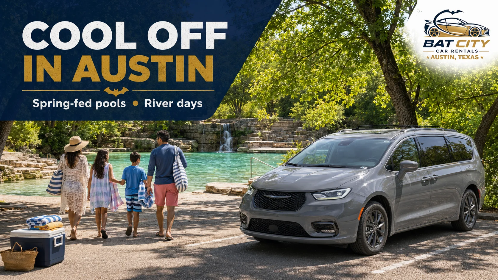 Austin Summer Driving & Heat Safety Guide illustration