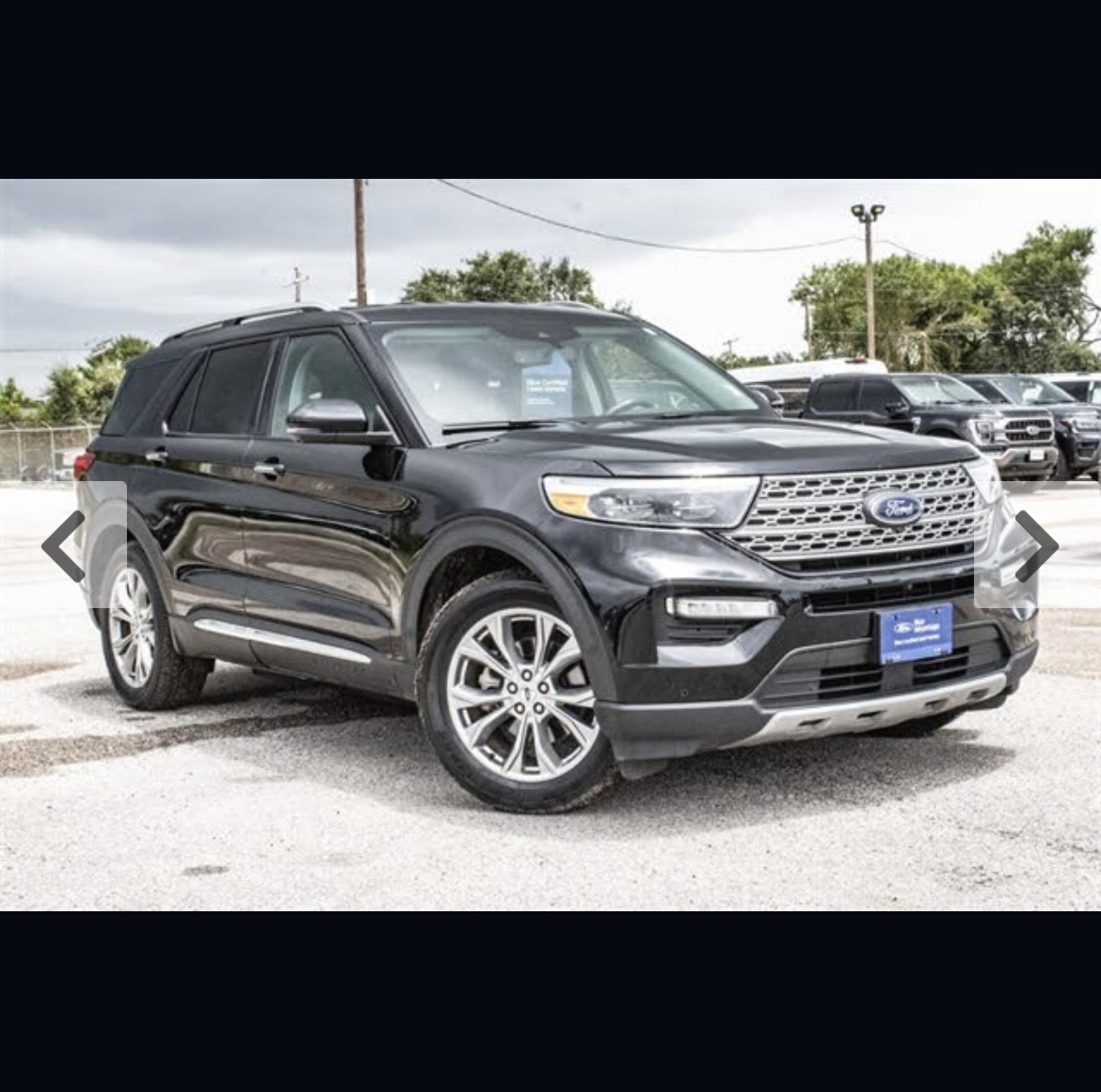 2021 FORD Explorer Austin rental car