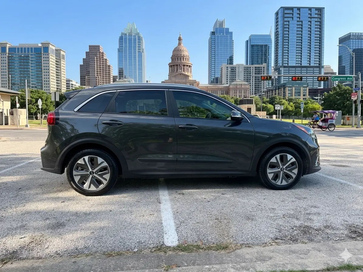 2020 KIA Niro Austin rental car
